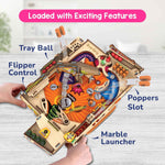 smartivity diy pinball machine for kids 8-14 years old, global award winning arcade game, stem toy for boys & girls