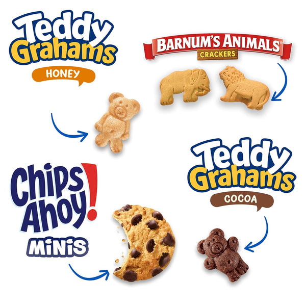Nabisco Fun Shapes Variety Pack with 20 snack packs