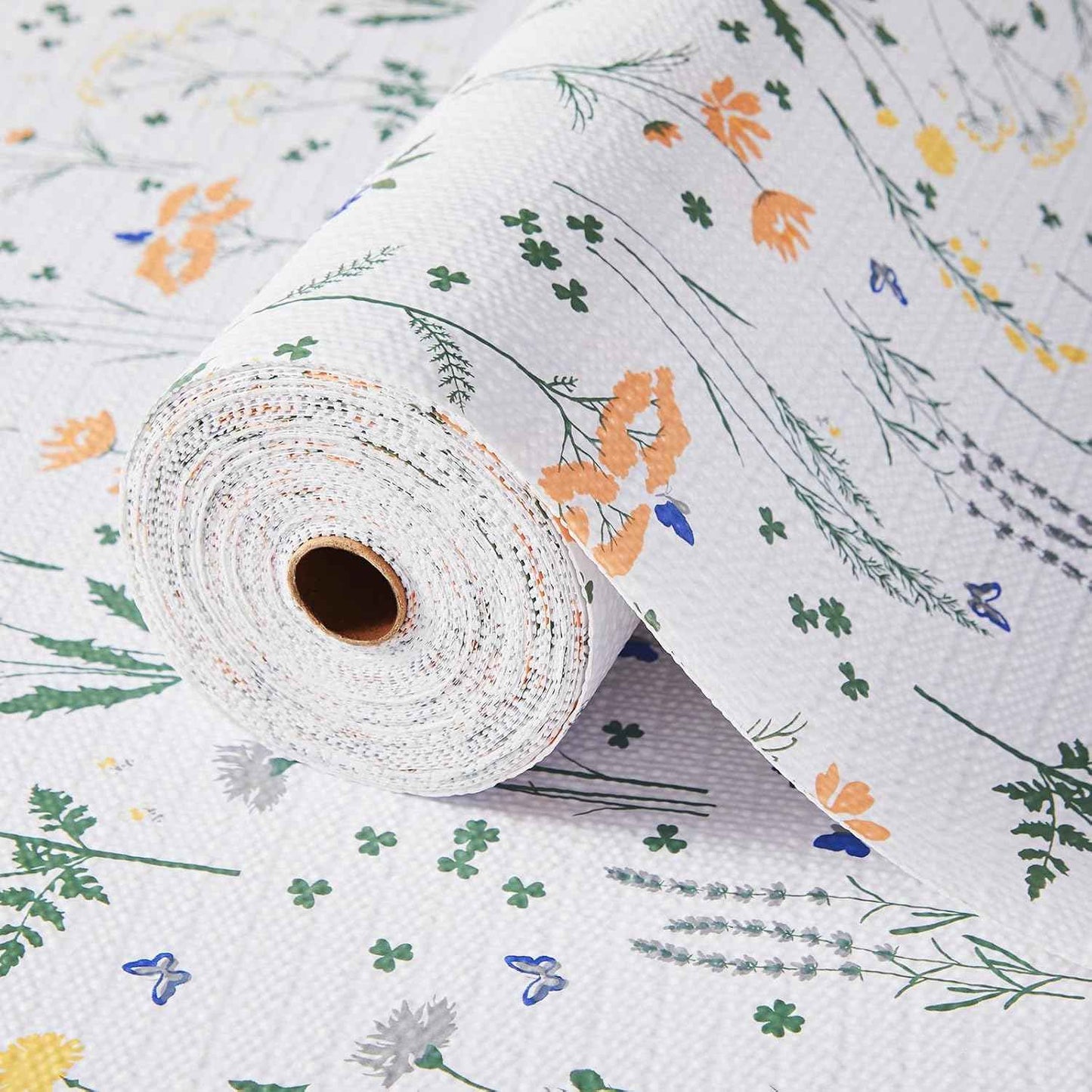 Beautysaid Shelf and Drawer Liner for Kitchen Cabinet, Non Adhesive Non Slip Shelf Paper Waterproof Washable Thickened for Dresser Pantry Shelve Bathroom Protector Liner(White,12 in x 10 FT)