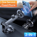 Coolpow for MagSafe Car Mount【Windshield+Vent+Dash】 Magnetic Phone Holder for Car Phone Holder Mount Cell Phone Holders for Your Car Accessories for Women Men for iPhone 17 16 15 Universal Hood Vents