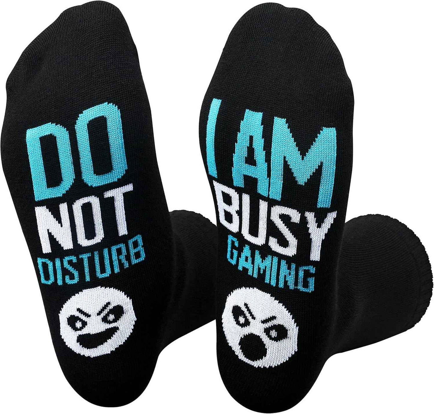 Do Not Disturb I'm Gaming Socks,Men Gifts for Men Teen Boys Dad Him Son Fathers,Valentines Day Mens Gifts for Him Kids