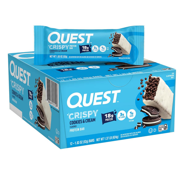 Quest Nutrition Crispy Chocolate Caramel Pecan Hero Protein Bar, 12 Count