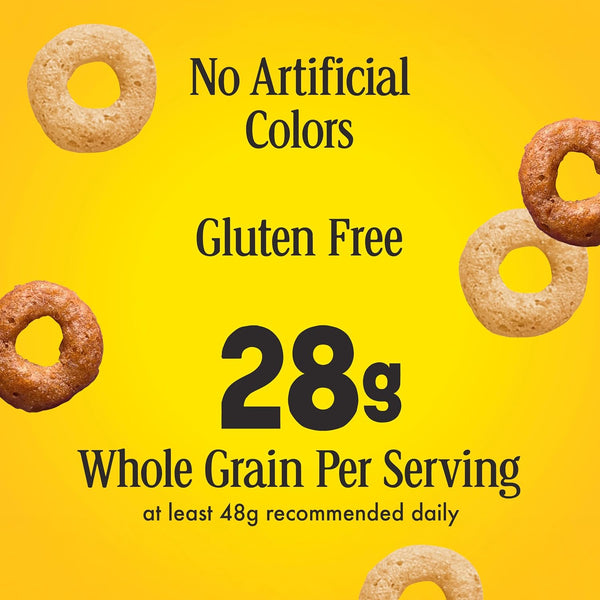 General Mills Multi Grain Cheerios Heart Healthy Breakfast Cereal Gluten Free 18 oz Family Size