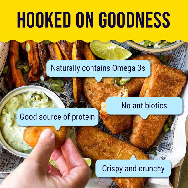 Gorton's, Crispy Battered Fish Portions, 24.5 oz (Frozen)