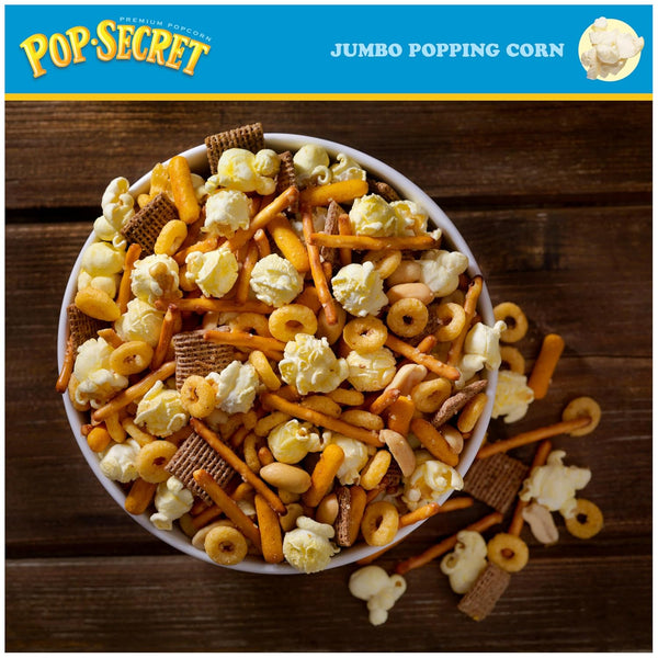 Pop Secret Jumbo Popcorn Kernels in a 30 Oz Jar