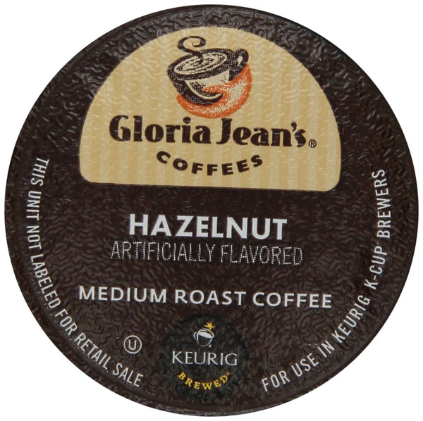 Gloria Jean's Coffees Butter Toffee Single-Serve Keurig K-Cup Pods Medium Roast Coffee 24 Count
