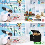 StoreOne Fabric Storage Cube Bins for Home and Bedroom Organization