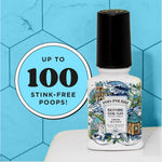 Poo-Pourri Before-You-Go Toilet Spray, Fresh Sea Salt, 2 Fl Oz, Up to 100 Uses, Bathroom Odor Deodorizer with Essential Oils for Home or Work, Travel Essentials, TSA Approved Size, Sea Salt Bergamot