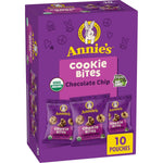 Annie's Organic Chocolate Chip Cookie Bites, 10.5 oz, 10 Pouches