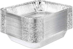 Stock Your Home Aluminum Pans 9x13 Disposable Foil Pans (30 Pack) - Half Size Steam Table Deep Trays - Tin Foil Pans Great for Cooking, Heating, Storing, Prepping Food