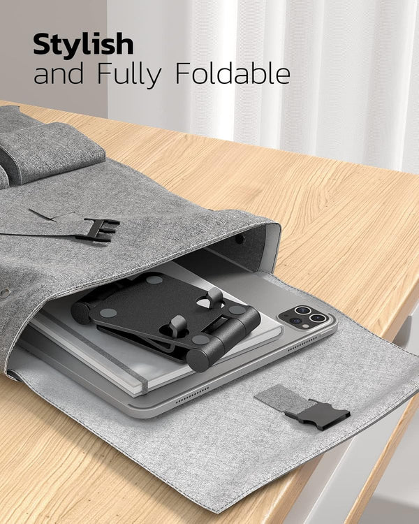 Adjustable and Portable Phone Stand for Smartphones and e-Readers
