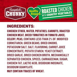 Campbell's Chunky Healthy Request Roasted Chicken Soup, 12-Pack, 18.6 Oz Cans with Vegetables