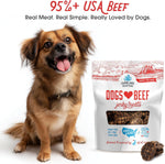 Farmland Traditions Beef Jerky Dog with 3 Ingredients and No Fillers