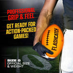 Glow-in-the-Dark Football, Size NO 6, Perfect Boys Gift for Outdoor Sports and Birthday Parties Ages 8-15