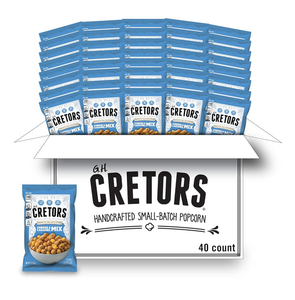 Caramel Corn Popcorn in Individual Bags with Cheese Flavor