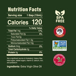 Pompeian Smooth Extra Virgin Olive Oil - 68 Fl Oz - First Cold Pressed for Cooking and Baking