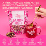 Dragonfruit Loose Leaf Tea - Hibiscus, Dragonfruit & Pineapple - Premium Herbal Fruit Tea