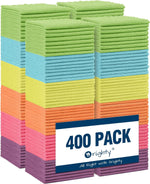 Orighty Microfiber Cleaning Cloth, 24 Pack Highly Absorbent Cleaning Rags, Household Cleaning Supplies, Reusable Microfiber Towels Lint Free Cloths for House, Kitchen, Car Care, 12x11 inch