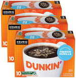 Dunkin' Single-Serve Coffee K-Cup Dark Roast Carton of 4 Boxes of 22