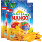 Dried Mango Slices - Soft & Juicy Low Sugar Added Dried Mango