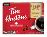 Tim Hortons Original Blend Medium Roast Coffee K-Cup Pods Compatible with Keurig Brewers 24 Count