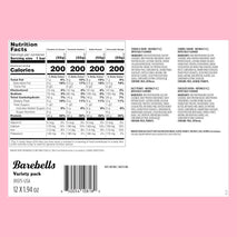 barebells protein bars variety pack 12 count 1.9oz 20g high protein chocolate caramel cookies & cream