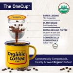 The Organic Coffee Co. Compostable Coffee Pods - Breakfast Blend, 80 Ct, K Cup Compatible
