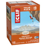 Crunchy Peanut Butter Energy Protein Bars - Made with Organic Oats, Non-GMO - 15 Pack