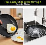 Utopia Kitchen Nonstick Cookware 3 Piece Set with Induction Bottom