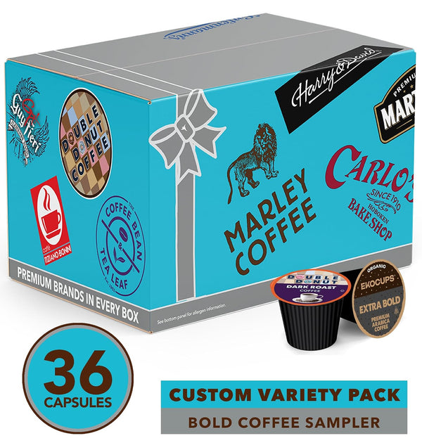 Dark Roast Coffee Pod Variety Pack for Keurig K Cups