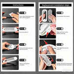tempered glass screen protector for iPhone 17 with Auto-Alignment Kit, Auto Dust, 9H+ Military Grade Shatterproof, Glass Film, HD Clear, Case Friendly