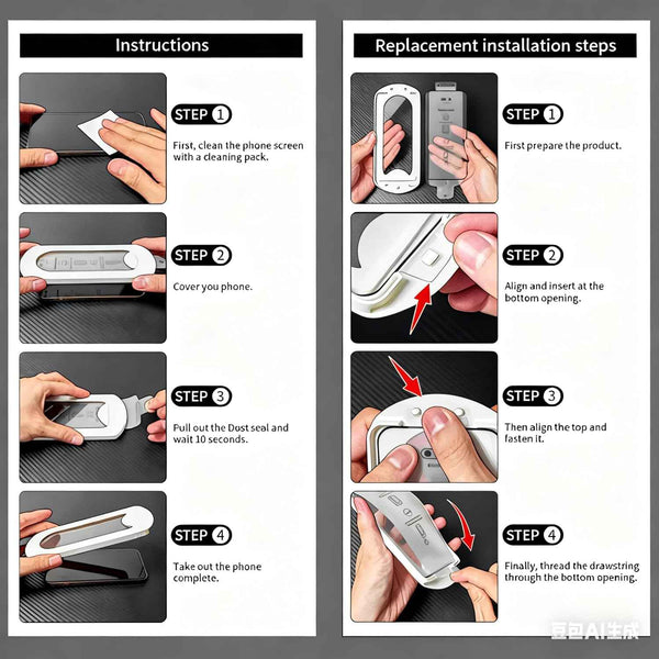 tempered glass screen protector for iPhone 17 with Auto-Alignment Kit, Auto Dust, 9H+ Military Grade Shatterproof, Glass Film, HD Clear, Case Friendly
