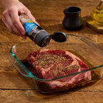 McCormick Grill Mates 25% Less Sodium Montreal Steak Seasoning, 3.18 oz, Coarsely Ground Pepper and Garlic Blend