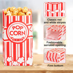 500pcs Paper Popcorn Bags for Party and Movie Nights