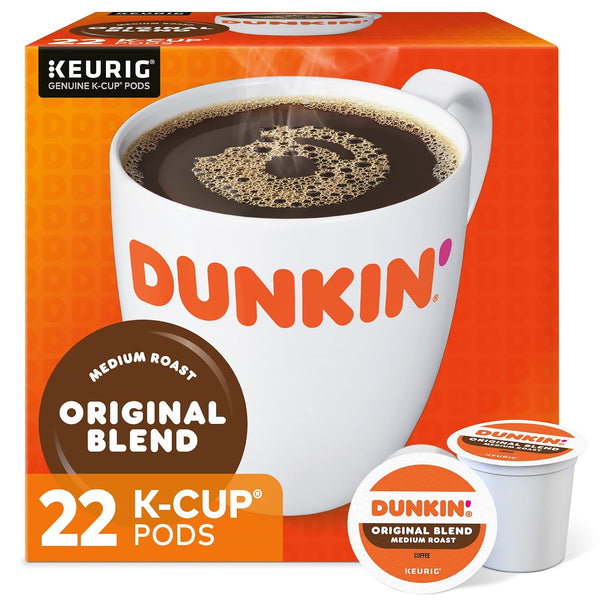 Dunkin' Original Blend Coffee K-Cup Pods 88 Count Pack