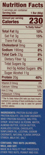 Glanbia Performance Thinkthin High Protein Bars, Brownie Crunch, 5 Count, Gluten Free