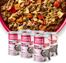 pet food wet beef recipe 13.2 oz cans pack of 6 made in usa