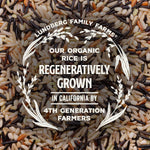 Lundberg Regenerative Organic Wild Blend Rice - Brown, Red & Black, 32 Oz