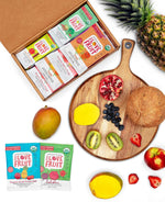 YOU LOVE FRUIT - Fruit Snacks Variety Pack 30 count, 100% Natural Gluten-Free, Vegan, Low Carb, Low Fat Fruit Kosher Snacks for Kids, College Students, Teachers and Offices, Healthy Fruit Snacks (passion fruit, super berry, mango)