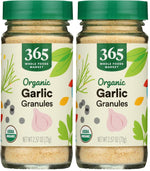 365 by Whole Foods Market Organic Garlic Granules, 2.57 Oz Convenient Seasoning