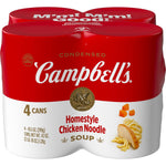 Campbell's Condensed Chicken Noodle Soup, 10.75 Oz Can, Pack of 4