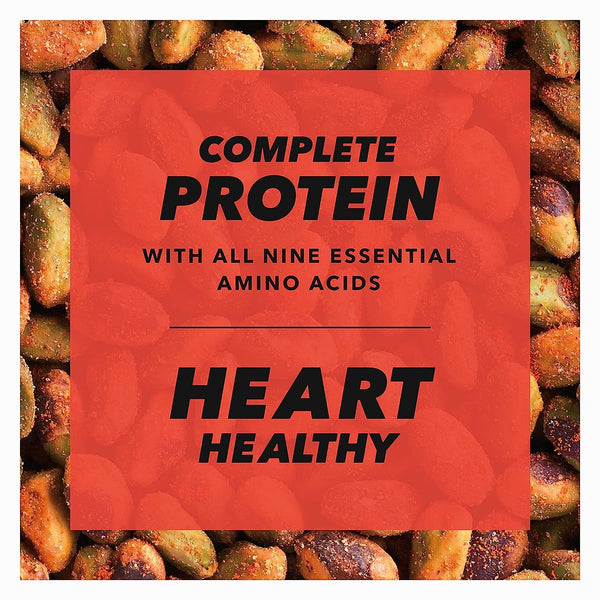 Wonderful Chili Roasted Pistachios, 11 Ounce Resealable Bag, Protein Snacks, Gluten Free, College Snacks