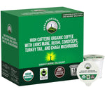 Organic Mushroom Coffee Pods with Lion's Mane, Reishi, Cordyceps, Turkey Tail, and Chaga Mushrooms