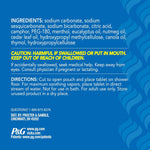 vicks, vapoShower plus, 12-count eucalyptus and menthol shower steamer tablets, non-medicated aromatherapy
