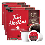 Tim Hortons Dark Roast Coffee K-Cup Pods Compatible with Keurig Brewers 32ct