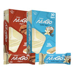 NuGo Vanilla Yogurt Protein Bar, 11g Protein, Gluten Free, 15 Count