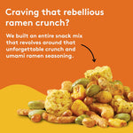Snak Club Ramen Flavored Snack Mix with Crunchy Pieces and Nuts