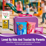 Soft Baked Granola Bars Variety Pack, Nut Free, Low Sodium, Individually Wrapped