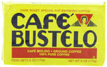 Café Bustelo Espresso Coffee, 6 oz Vacuum-Packed Pure Coffee