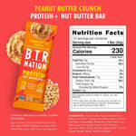 B.T.R Nation Vegan Keto Plant Based Protein Bars - 12 Count, Low Carb, Gluten Free, No Sugar Alcohols, Dairy, Soy